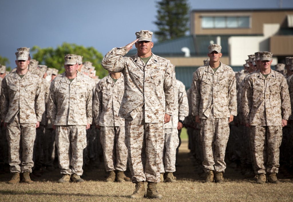 » Highest-deployed Marine infantry regiment celebrates end to eight ...